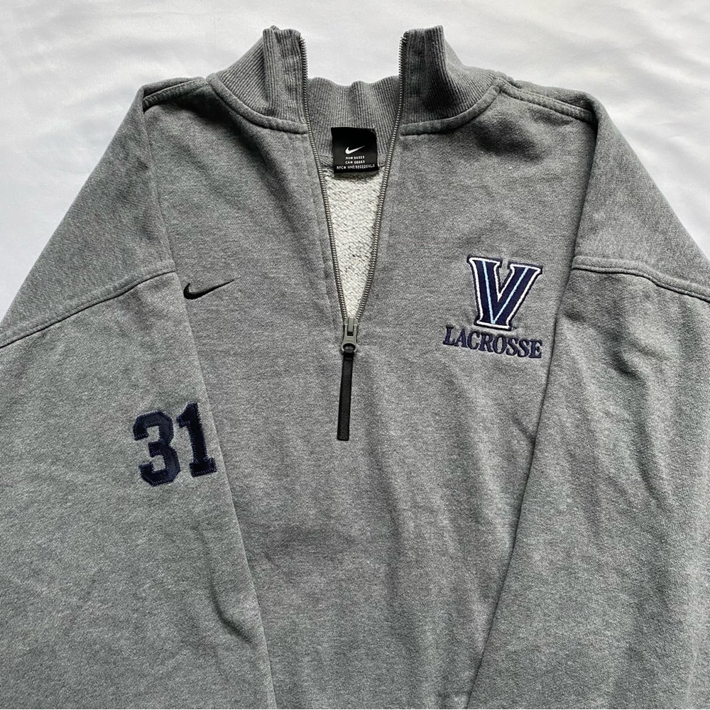Nike Villanova Lacrosse Quarter Zip